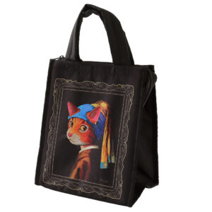 Girl with a Pearl Earring Cat: New Cool Tote & Bottle from CAT ART